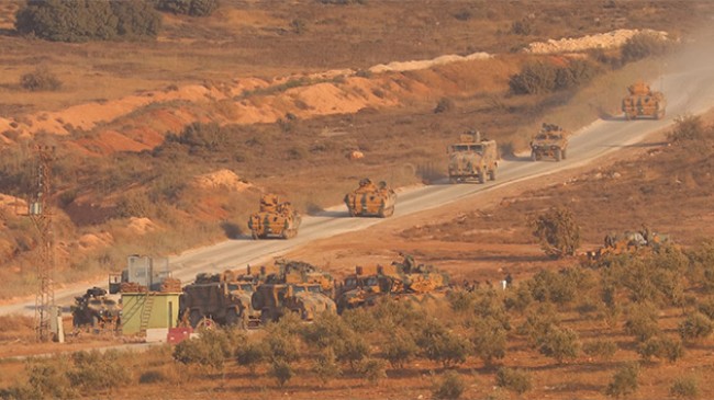 Suriye Sınırında TSK Personeli Hareketlendi
